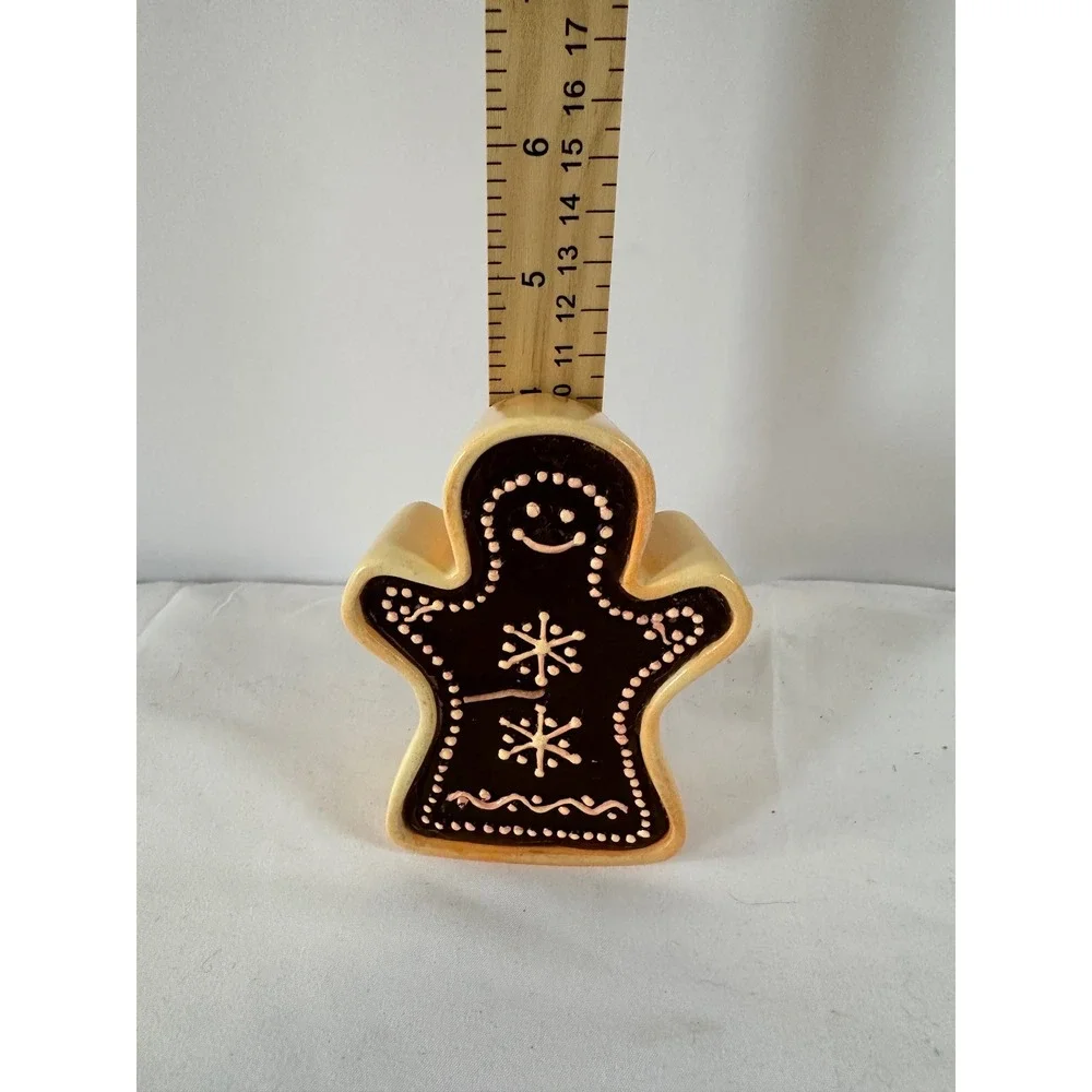 Gingerbread Candle‎ Christmas Holiday Decoration With Box Cute